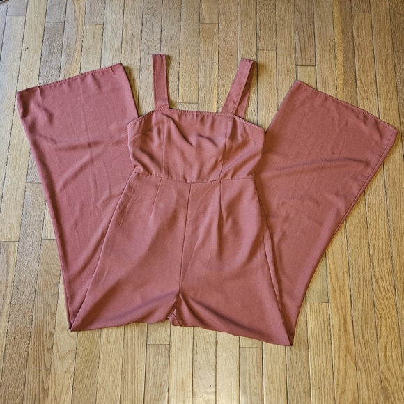 Forever 21 Wide Leg Jumpsuit Small - Picture 2 of 8